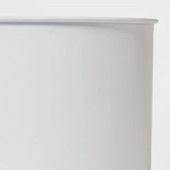 Solid Bathroom Wastebasket Can White - Threshold™ -Threshold GUEST 013d0e4b b5c6 44cd 9c6f 6f56b1438a10
