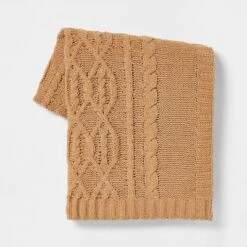 Cable Knit Chenille Throw Blanket - Threshold™ -Threshold GUEST 06c3534e e724 4660 bffd 3fc0a2800797