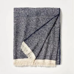 Herringbone Frayed Edges Throw Blanket - Threshold™ Designed With Studio McGee -Threshold GUEST 10ebf0a7 3b1a 4fe8 99e3 b927512565df
