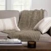 Chunky Knit Reversible Throw Blanket - Threshold™ -Threshold GUEST 121c5594 e2c1 41fc a628 93723dd63393