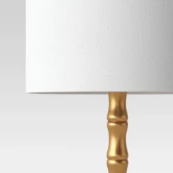 Large Bamboo Table Lamp (Includes LED Light Bulb) Brass - Threshold™ 7 Large Bamboo Table Lamp (Includes LED Light Bulb) Brass - Threshold™ -Threshold GUEST 18044299 d5f2 42ac 836d b9503588291a