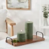 Pillar Candle Water Mint & Eucalyptus Green - Threshold™ -Threshold GUEST 1a1e310f 554c 49aa b6c9 2250d31656b5