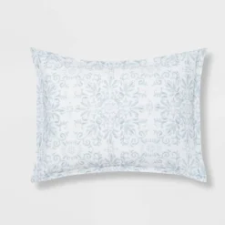 7pc Medallion Comforter Bedding Set With Sheets Blue - Threshold™ 10 7pc Medallion Comforter Bedding Set With Sheets Blue - Threshold™ -Threshold GUEST 1b3805ea 46f0 414b 99d5 1915257d6441