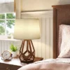 Large Wood Geo Assembled Table Lamp - Threshold™ -Threshold GUEST 1c2316d7 61e9 4aca aa1f cb42d80cb252