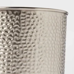 Solid Hammered Wastebasket - Threshold™ -Threshold GUEST 258be383 1127 4875 ac40 612e1f721ebd