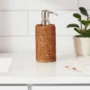 Rattan Soap Pump Light Brown - Threshold™ -Threshold GUEST 26b2a133 6a48 4b2a 97d4 bdc5e3b9999b