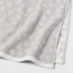 Leopard Reversible Towel Gray - Threshold™ -Threshold GUEST 29fcc73b 57ba 44b2 a9a6 0d7ceec89b10