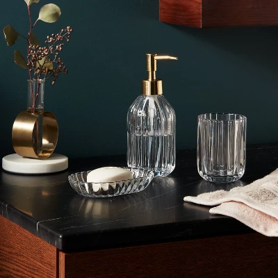 3pc Traditional Coordinate Bath Bundle Set - Threshold™ 3 3pc Traditional Coordinate Bath Bundle Set - Threshold™