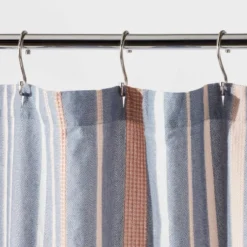 Seersucker Waffle Shower Curtain Blue - Threshold™ 6 Seersucker Waffle Shower Curtain Blue - Threshold™ -Threshold GUEST 317c0cfb f130 4762 994b 00f917f457e3