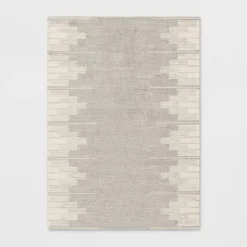 Modern Lines Plush Area Rug Cream - Threshold™ -Threshold GUEST 33badca8 3aed 450c b010 29960134c230