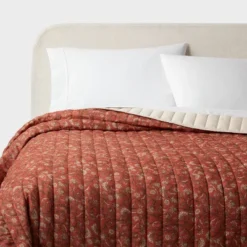 Voile Floral Printed Quilt Bronze - Threshold™ 7 Voile Floral Printed Quilt Bronze - Threshold™ -Threshold GUEST 3424c1ce 85b3 40a5 856c d054b1d8f698