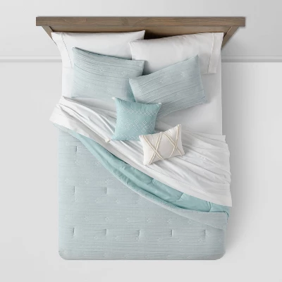 5pc Woven Diamond Comforter Beddding Set - Threshold™ 4 5pc Woven Diamond Comforter Beddding Set - Threshold™ - Image 2