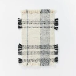 Laurelhurst Indoor/Outdoor Plaid Rug Black/White - Threshold™ Designed With Studio McGee -Threshold GUEST 39a9bbc1 e6a5 4d6b a59e 2237fb61204a
