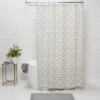 Colorblock Shower Curtain Gray - Threshold™ -Threshold GUEST 3ab81cd8 c38f 4605 bca7 e15725067dda