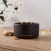 15oz Ceramic Jar 3-Wick Black Label Ginger Black Tea Candle - Threshold™ -Threshold GUEST 4d38f15e 157b 46f9 ae59 87c5924b7ca3