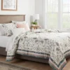 5pc Floral Border Print Comforter Bedding Set Blue/Pink/Yellow - Threshold™ -Threshold GUEST 4e95ede1 ab36 4e6b 958e 466a003b4960