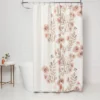 Blooms Flat Weave Shower Curtain Coral - Threshold™ 2 Blooms Flat Weave Shower Curtain Coral - Threshold™ -Threshold GUEST 53008e0c 3d48 4b34 af4e 7619a9d938f5