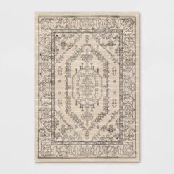 Plush Persian Style Area Rug Cream - Threshold™ 13 Plush Persian Style Area Rug Cream - Threshold™ -Threshold GUEST 57a5eb0f 24f2 4b22 b0b9 01d9a58810c6