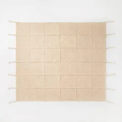 Windowpane Knit Throw Blanket With Tassels - Threshold™ Designed With Studio McGee -Threshold GUEST 58031634 0a5e 428d 8da8 697cee8d5ea1