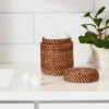 Rattan Canister Light Brown - Threshold™ -Threshold GUEST 58e261dc 4d43 41f0 9693 40224ae2d765