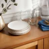 4pk Ceramic App Dining Plates Ivory/Gold - Threshold™ -Threshold GUEST 5a68e31c 6f94 42b7 9684 9d924d9b198c