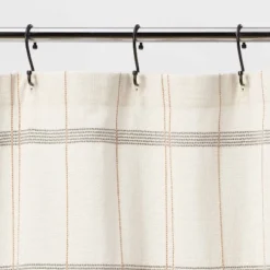 Woven Modern Plaid Shower Curtain Ivory - Threshold™ 6 Woven Modern Plaid Shower Curtain Ivory - Threshold™ -Threshold GUEST 613bd7ed 096d 466e b394 69752699c686