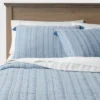 Reversible Matelassé Stitched Stripe Quilt Sham - Threshold™ -Threshold GUEST 61f363f9 f2f5 4752 8c6a 4d51fd7ec9a6