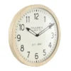 16" Wall Clock Wood - Threshold™ -Threshold GUEST 626e7517 0a99 45de 9fe9 335b7395dbe8