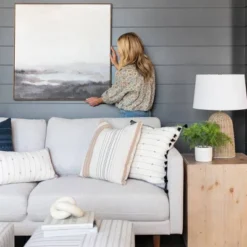 Lynwood Square Upholstered Cube - Threshold™ Designed With Studio McGee -Threshold GUEST 6427eddb 4107 4c90 98b8 91f4c8333e20