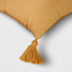 Gather Embroidered Herringbone Lumbar Throw Pillow Gold - Threshold™ 7 Gather Embroidered Herringbone Lumbar Throw Pillow Gold - Threshold™ -Threshold GUEST 652a2f69 48c9 4a73 b72c 912e8a73edd2