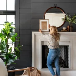 Lynwood Square Upholstered Cube - Threshold™ Designed With Studio McGee -Threshold GUEST 66caf5c2 42f0 44d2 8566 dbfeba0dbc69