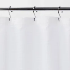 Woven Stripe Shower Curtain White - Threshold™ -Threshold GUEST 6b11cc76 2dcc 45f5 af54 8de312d1d008