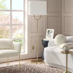 Modern Ring Floor Lamp - Threshold™ -Threshold GUEST 6ddec503 b743 43f5 bdc2 7092ee7be3f3