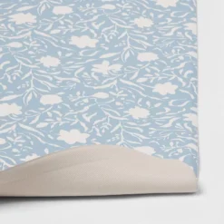 60" X 20" Floral Comfort Runner Mat Blue - Threshold™ 7 60" X 20" Floral Comfort Runner Mat Blue - Threshold™ -Threshold GUEST 6f9e8822 4bc9 4efa a40f b95c782d1456