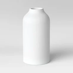 Textured Ceramic Vase White - Threshold™ -Threshold GUEST 716f4444 4c20 412b b560 53e01589e38f