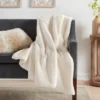 Faux Rabbit Fur Throw Blanket - Threshold™ -Threshold GUEST 722cf520 23f0 41ea 9bae c5ac74d83c65
