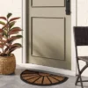 1'6"x2'6" Half Moon Rubber Coir Doormat Black - Threshold™ 2 1'6"x2'6" Half Moon Rubber Coir Doormat Black - Threshold™ -Threshold GUEST 76657ddb 8c5d 423a b7e6 1cee1588bcac