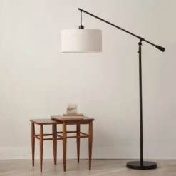 Cantilever Drop Pendant Swing Arm Floor Lamp Brown - Threshold™ -Threshold GUEST 77a16639 747a 4caf 9ac9 3a9c70e9a52a