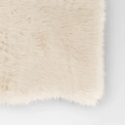 Faux Fur Pelt Throw Blanket Ivory - Threshold™ -Threshold GUEST 7a4b3ab8 fbc7 4ebd a068 9c1eb1170043