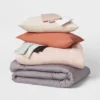 Washed Cotton Sateen Bedding Collection - Threshold™ -Threshold GUEST 7dd6aa53 f30c 4b59 8666 aff343c665ca