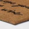 1'6"x2'6" Hope You Brought Wine Coir Doormat Tan/Black - Threshold™ 1 1'6"x2'6" Hope You Brought Wine Coir Doormat Tan/Black - Threshold™ -Threshold GUEST 84fc20a4 ce6f 48e6 a119 2d34ba24dbad