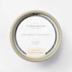 20oz Ceramic Blackberry Eucalyptus Candle Green - Threshold™ Designed With Studio McGee -Threshold GUEST 870ce181 98d9 4be6 a455 6aadadca64e1