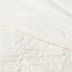 Textured Faux Fur Comforter & Sham Set - Threshold™ 8 Textured Faux Fur Comforter & Sham Set - Threshold™ -Threshold GUEST 875085ec a051 4c1b a8bd 09802176ed20