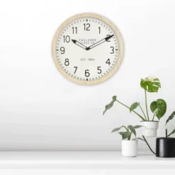 16" Wall Clock Wood - Threshold™ 7 16" Wall Clock Wood - Threshold™ -Threshold GUEST 88cee696 866b 4369 9e43 d51d4698f18b