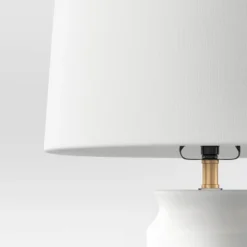 Ceramic And Wood Table Lamp (Includes LED Light Bulb) - Threshold™ -Threshold GUEST 8e0cba61 eb66 4b35 8272 999a213b526b