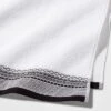 Diamond Border Terry Bath Towel - Threshold™ -Threshold GUEST 960b0eda cbd9 40a6 bd2f 7802ef64905a