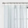 1pc 54"x84" Sheer Contrast Edge Window Curtain Panel White/Natural - Threshold™ -Threshold GUEST 98bcf3d8 5ee5 4f86 8bb7 3609dd6c8d84
