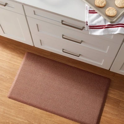 20" X 36" Herringbone Rust Comfort Mat - Threshold™ 3 20" X 36" Herringbone Rust Comfort Mat - Threshold™