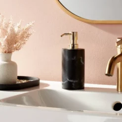 Marble Soap Pump Black - Threshold™
