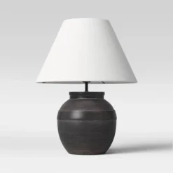 Large Ceramic Table Lamp Black - Threshold™ -Threshold GUEST 9e2cb615 6ea4 4001 942b 2042251b2356